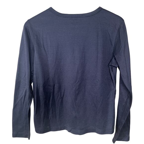 Patagonia Size Medium 100% Polyester Black Long Sleeve Thermal - Picture 2 of 7